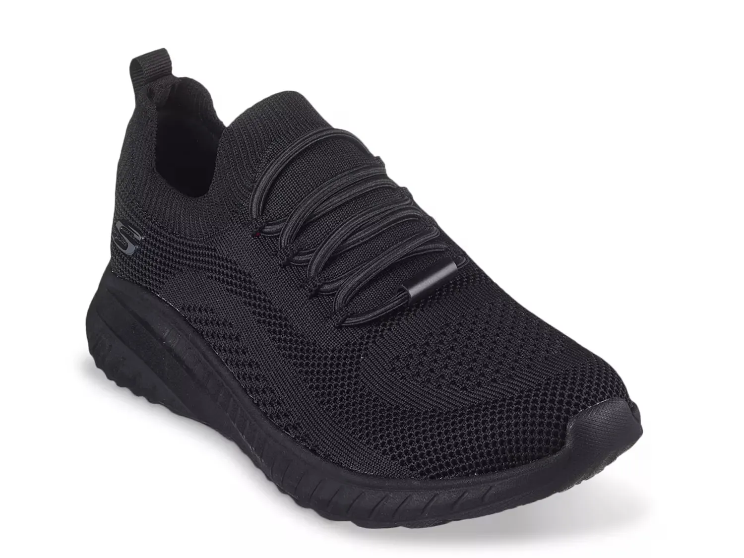 Кроссовки BOBS Relaxed Fit Sport Squad Chaos SR Slip-On - женские Skechers, Black