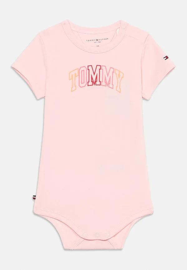 Футболка с коротким рукавом и логотипом Tommy Hilfiger, Precious Pink