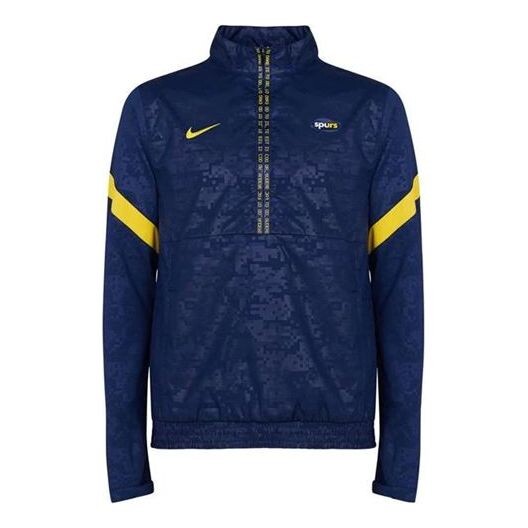 

Куртка Nike Tottenham Hotspurs FC 1/2 Zip Track Jacket 'Blue', синий