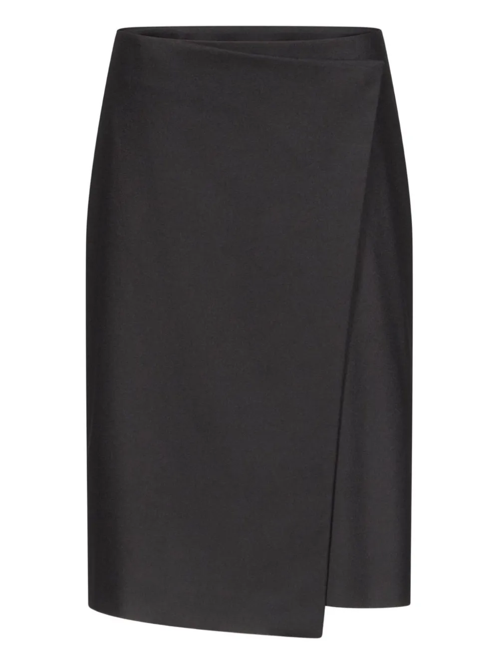 

Юбка асимметричного кроя с запахом LouLou de Saison, черный