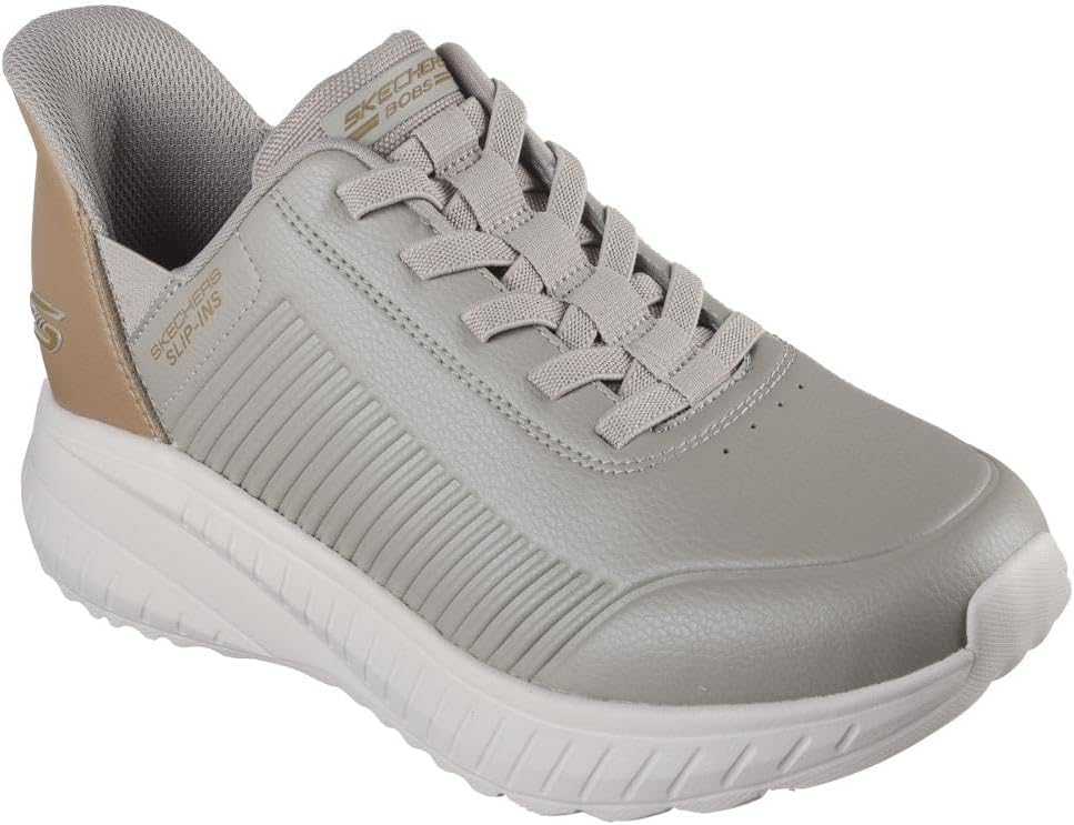 

Мужские кроссовки Skechers Squad Chaos - слайпоны на резинке, Taupe