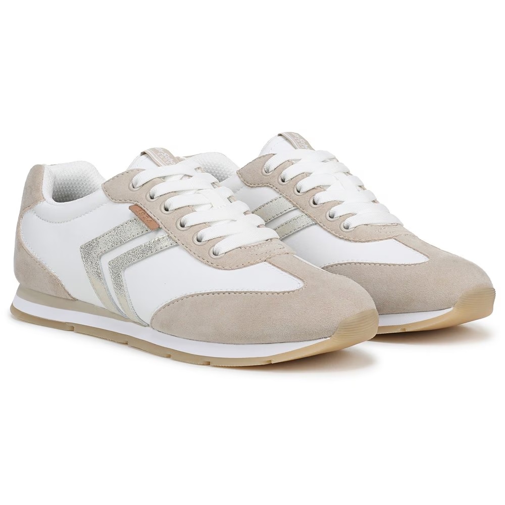 Кроссовки Comeback от Dr. Scholl'S Orig Collection, oyster white suede/nylon
