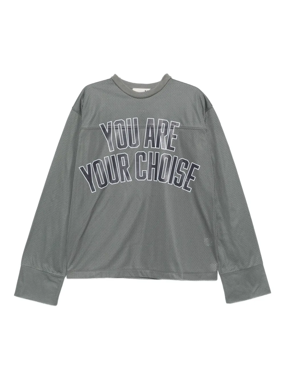 

Футболка Jordan с длинными рукавами и сетчатыми вставками THE M, серый