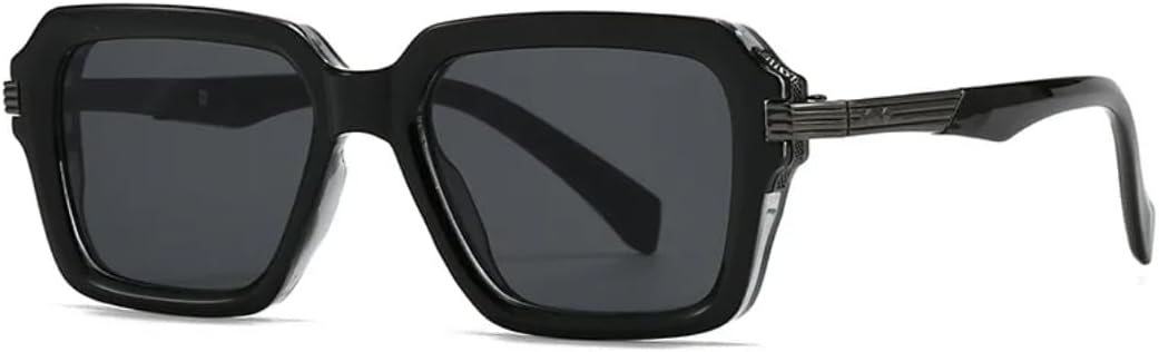 

Солнцезащитные очки с защитой UV400 | Панк, большая оправа, градиентная расцветка | для женщин и мужчин, для занятий спортом на открытом воздухе и путешествий DSVIGF, C4 Black Gun