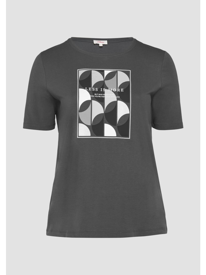 

Футболка 98D1_темно-серая s.Oliver, Серый, Футболка 98D1_темно-серая s.Oliver