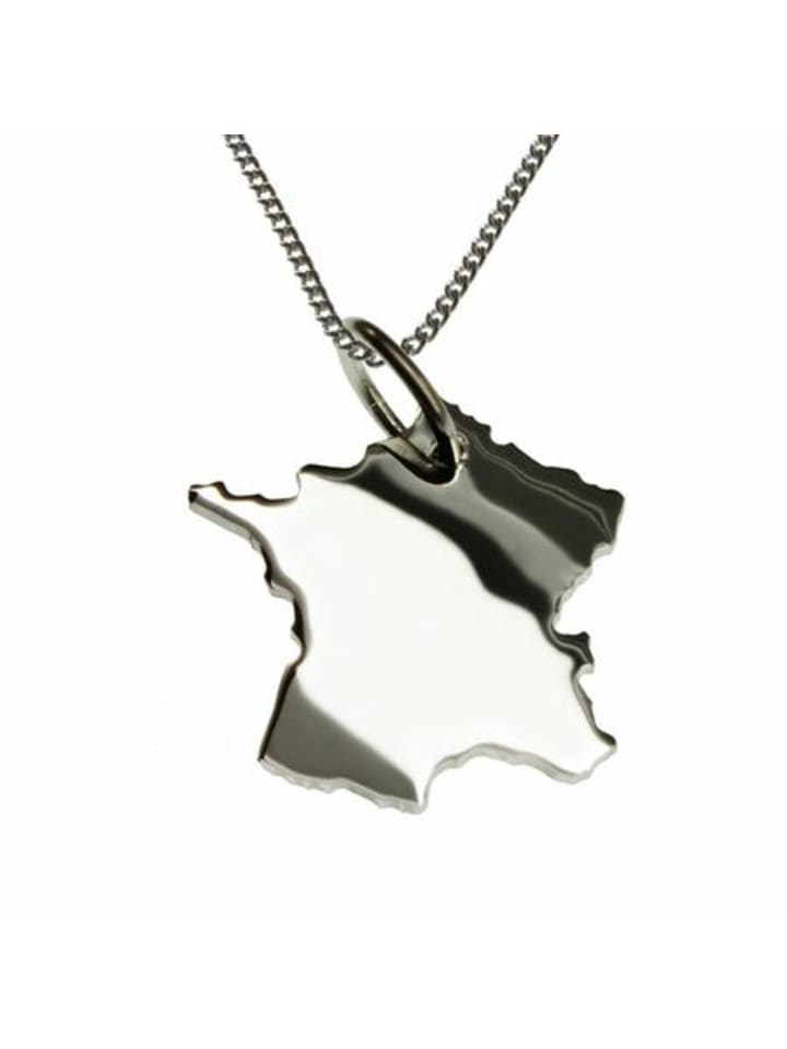 

Schmuckador Колье 50 см + кулон "Франция" из чистого серебра 925 пробы