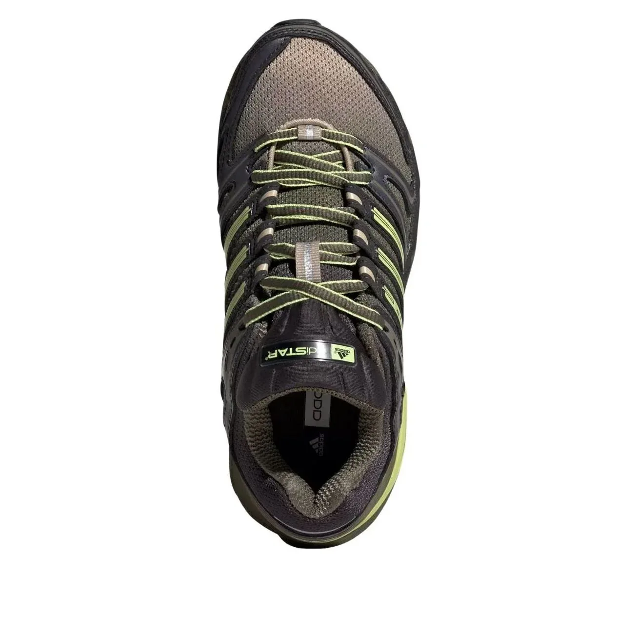 Кроссовки (GS) Adidas Adistar Control 5 'Stone Khaki Frozen Yellow', коричневый — фото 3