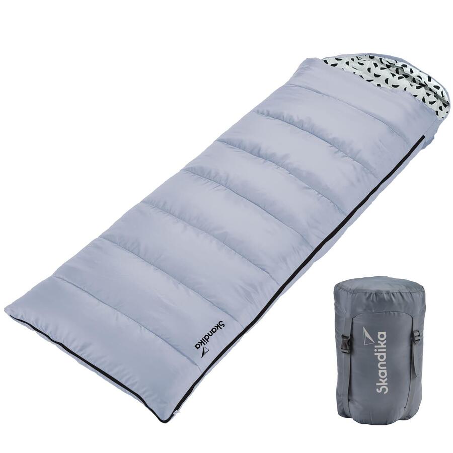 

SKANDIKA Спальный мешок-одеяло Исландия - 220(190+30) х 80 см - правая молния - до -10В°С - 3 сезона