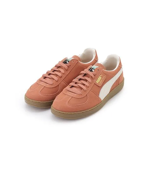 Мужские замшевые кеды PUMA SUPER TEAM SD розовые