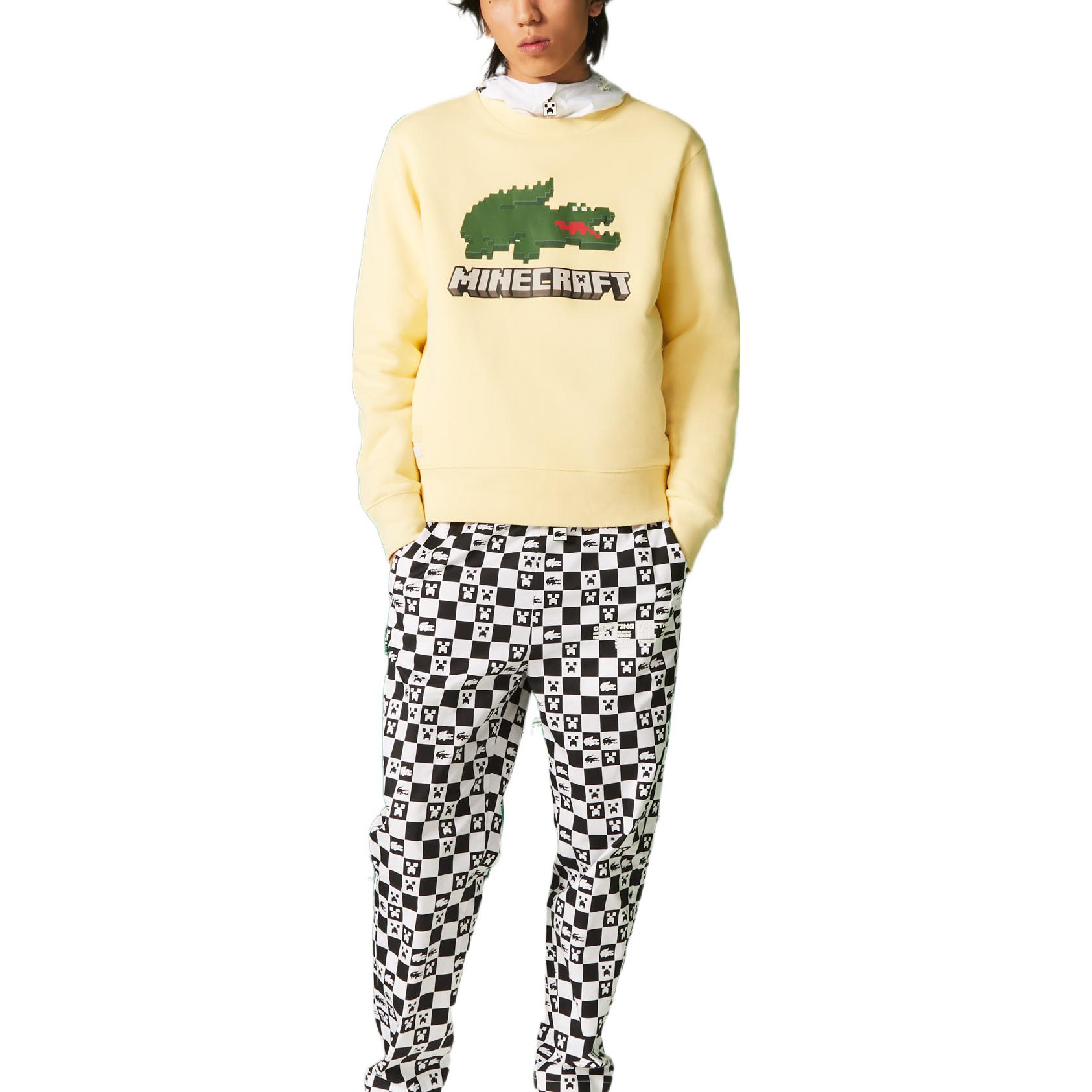 LACOSTE SS22 Повседневные брюки мужские черный белый — фото 3