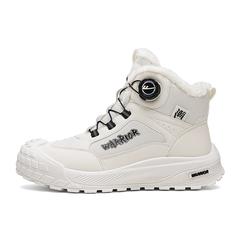 

Утепленные мужские снежные ботинки с увеличенной высотой 11 см и устойчивостью к истиранию WARRIOR, бежевый