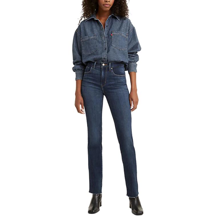 

Levis Джинсы женские темно-синие