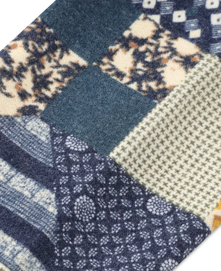 Комплект из двух предметов: худи и брюки Abercrombie Essentials Patchwork для мальчиков (2T-5T) Abercrombie Kids, белый — фото 3