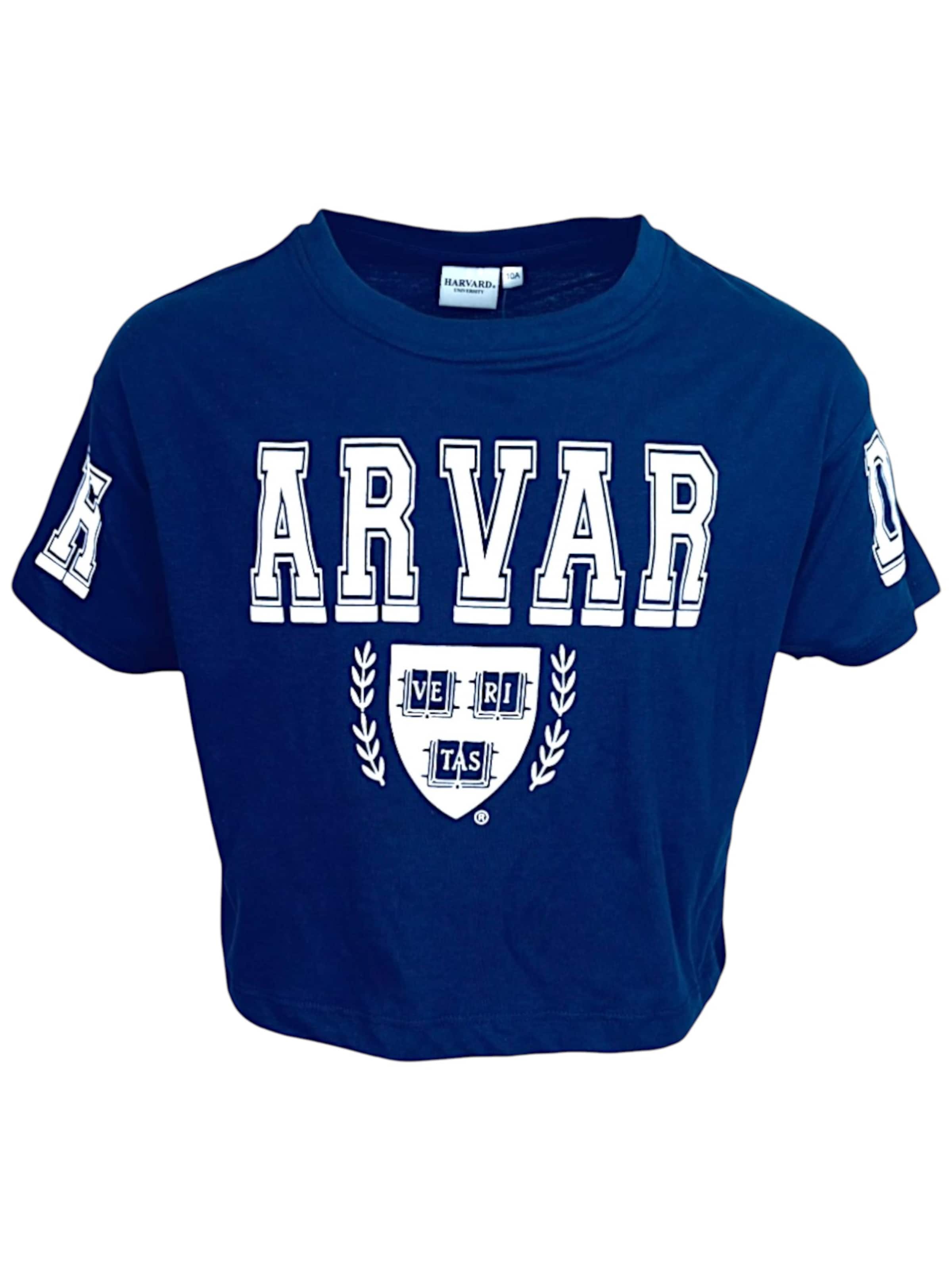 

Футболка 'Harvard University' в темно-синем цвете