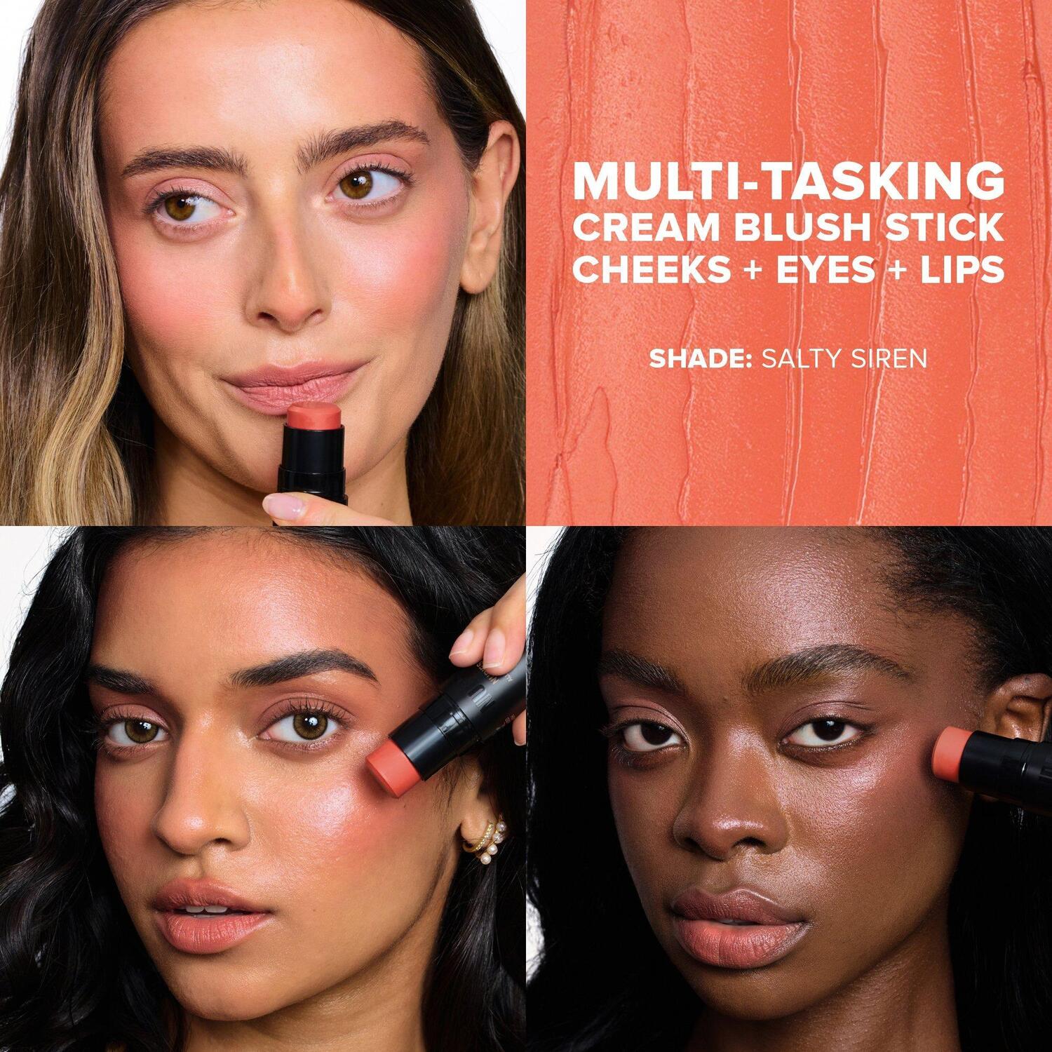 

NUDIES MATTE Румяна для всего лица NUDESTIX, Salty Siren (rosy coral)