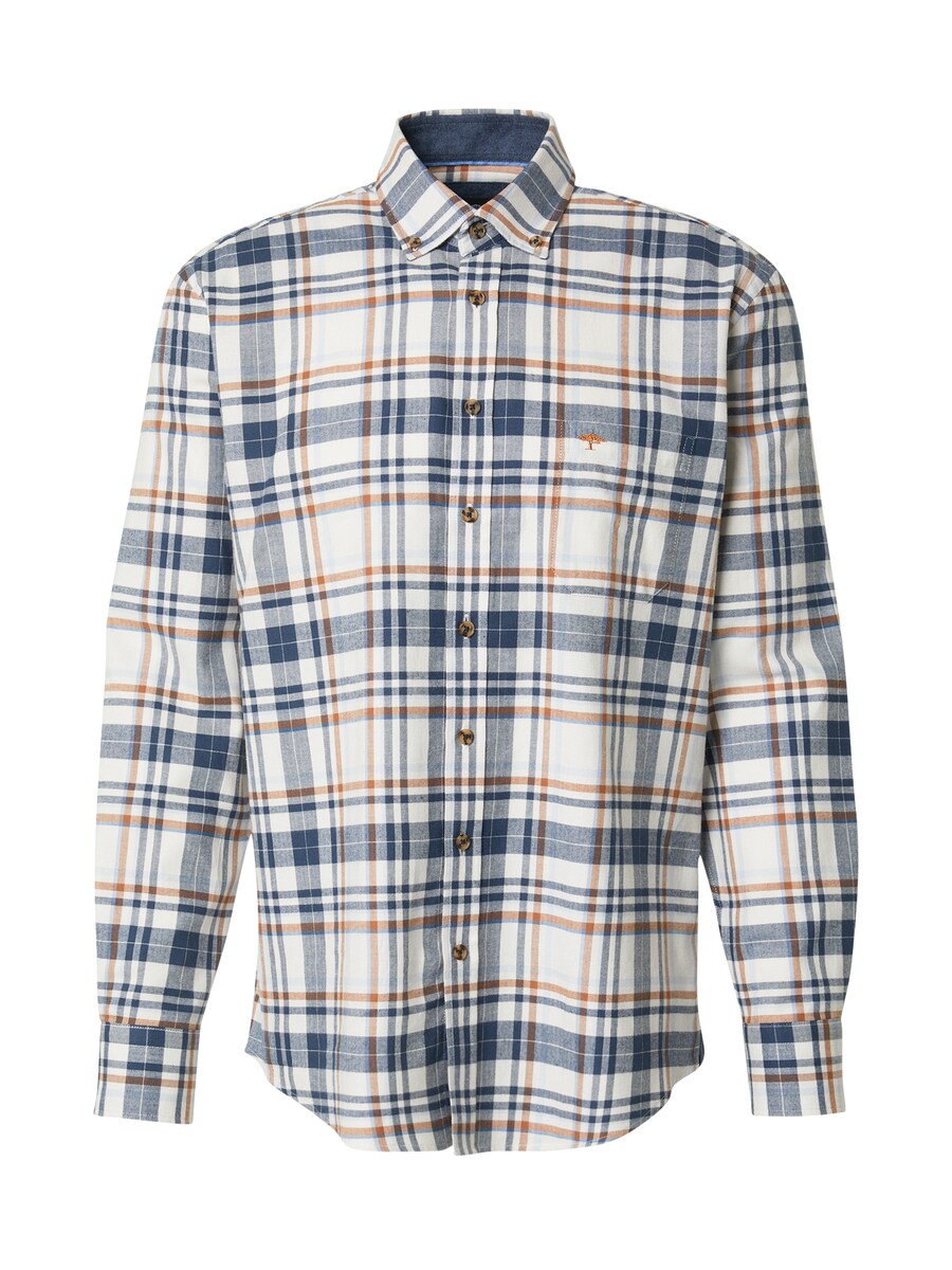 

Рубашка на пуговицах классического кроя FYNCH-HATTON, Wool White