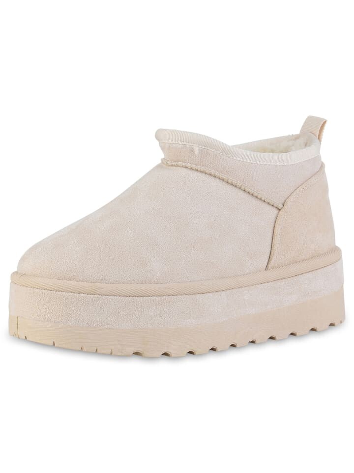 Ботильоны VAN HILL Winter Boots Aurora, бежевый