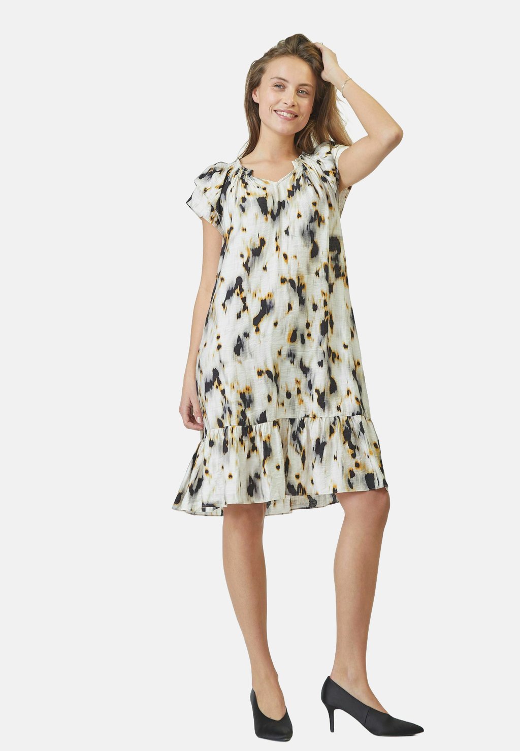 

Повседневное платье SUNRISECC CROP ELISA DRESS Co'couture, белый