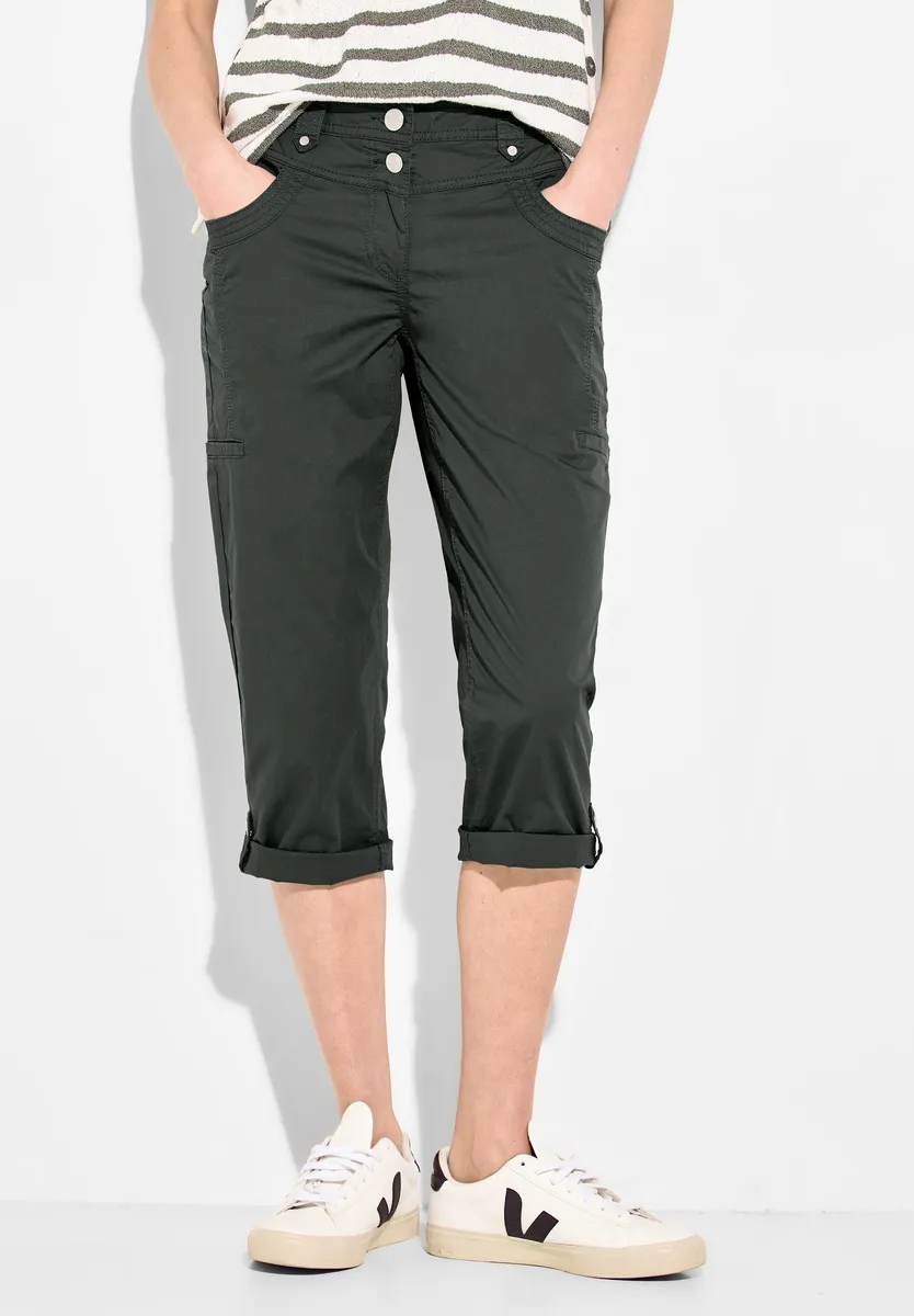 

Брюки Cecil 3/4 в стиле карго, хаки