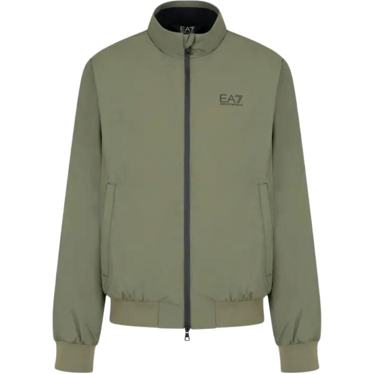

EMPORIO ARMANI EA7 Пуховик мужской зеленый