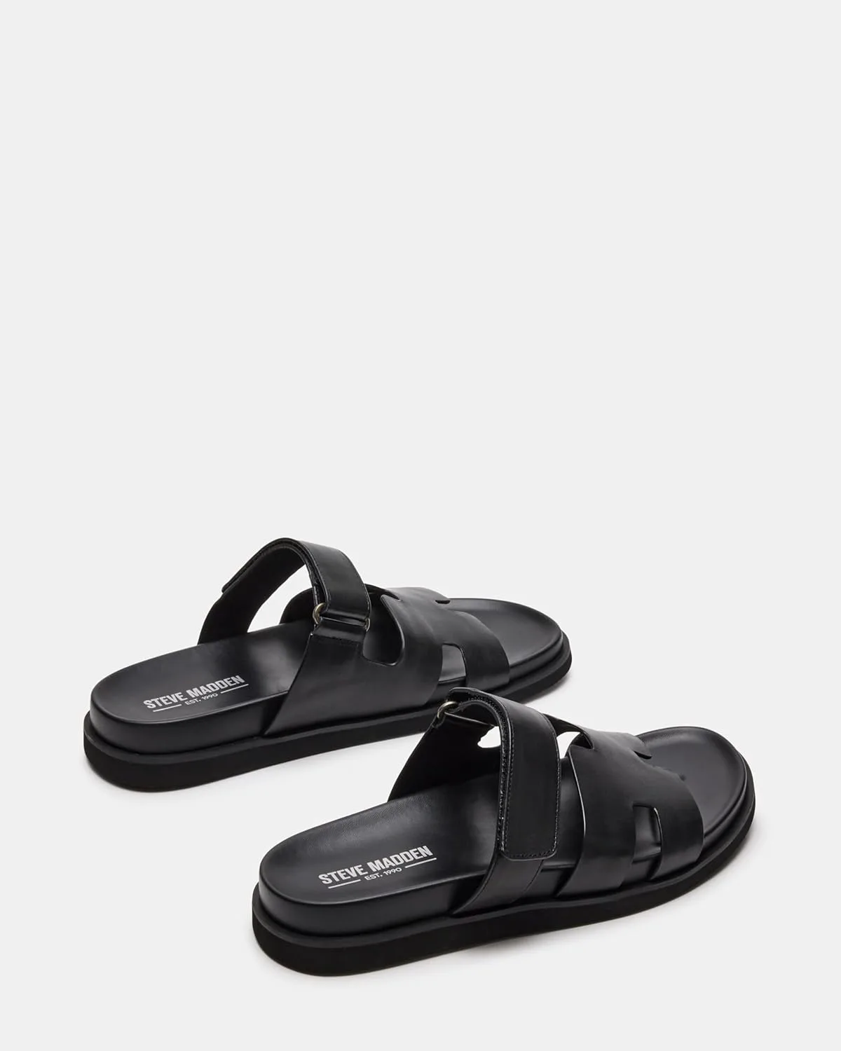Шлепанцы Steve Madden mens Maiven, черный — фото 4
