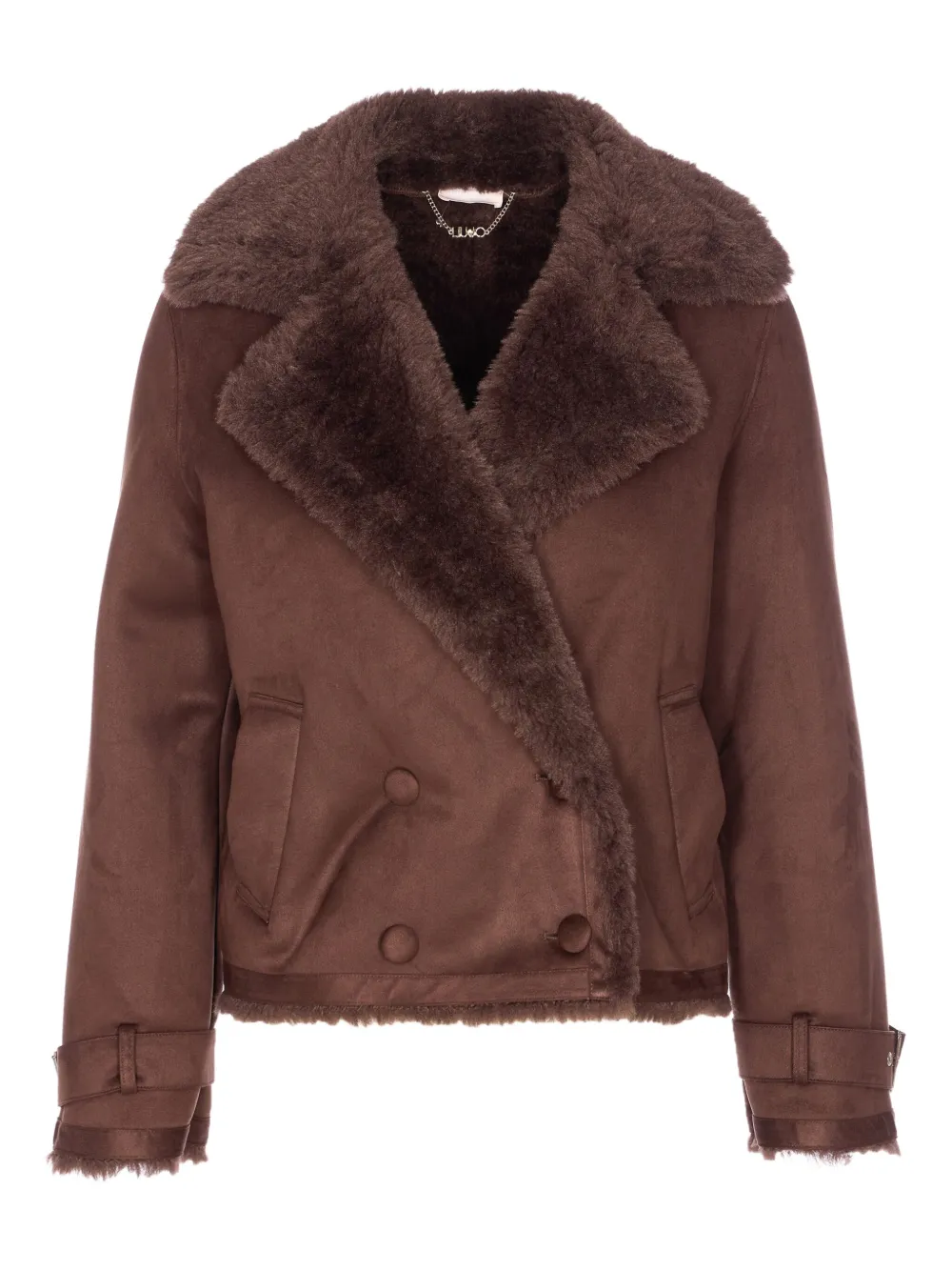 

Двубортный пиджак Liu Jo, коричневый