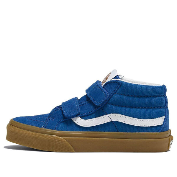 

Кроссовки sk8-mid reissue v corduroy shoes 'pop blue' Vans, синий