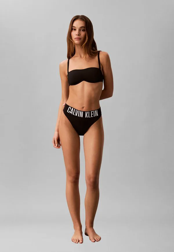 Бразильские бикини-трусики intense power Calvin Klein Swimwear, Black — фото 2