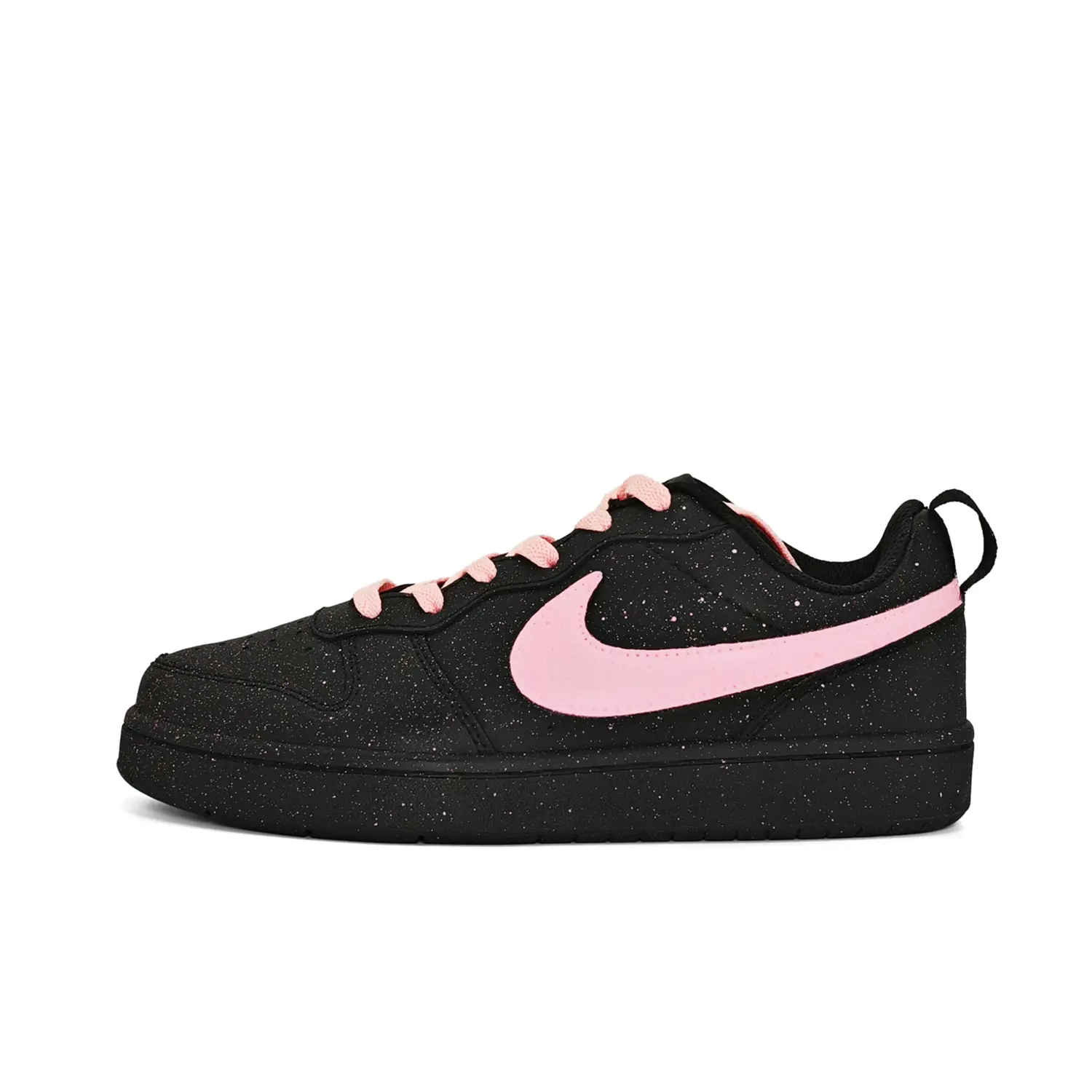 

Скейтборд-кеды Court Borough унисекс с низким верхом, черный, розовый Nike