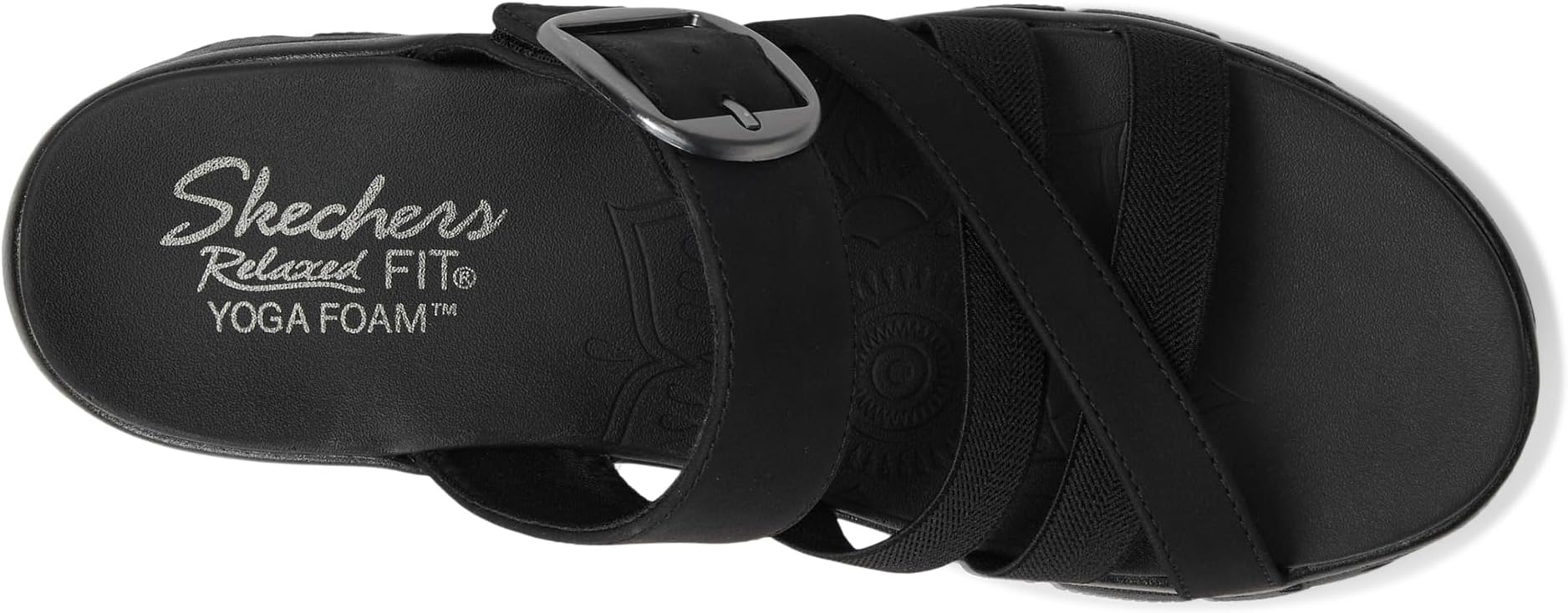 Сандалии SKECHERS Easy Going - Perfect Company, цвет Black/Black — фото 2