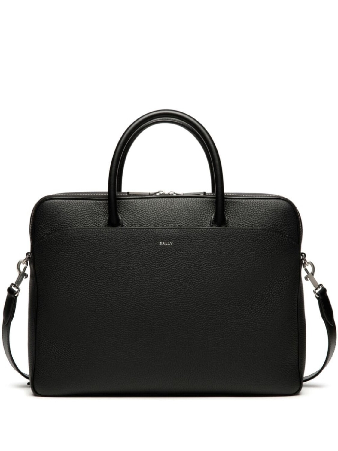 

Bally портфель с логотипом, черный