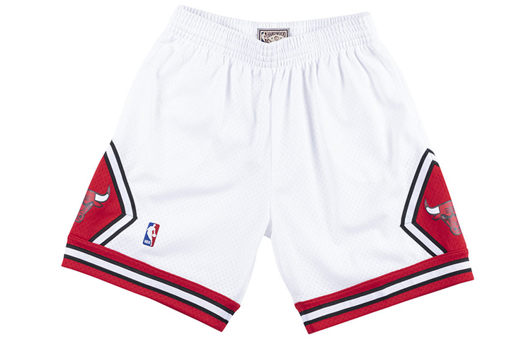 

Mitchell Ness Баскетбольные шорты Mitchell & Ness унисекс белые
