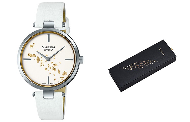 

Женские часы CASIO SHEEN, Белый