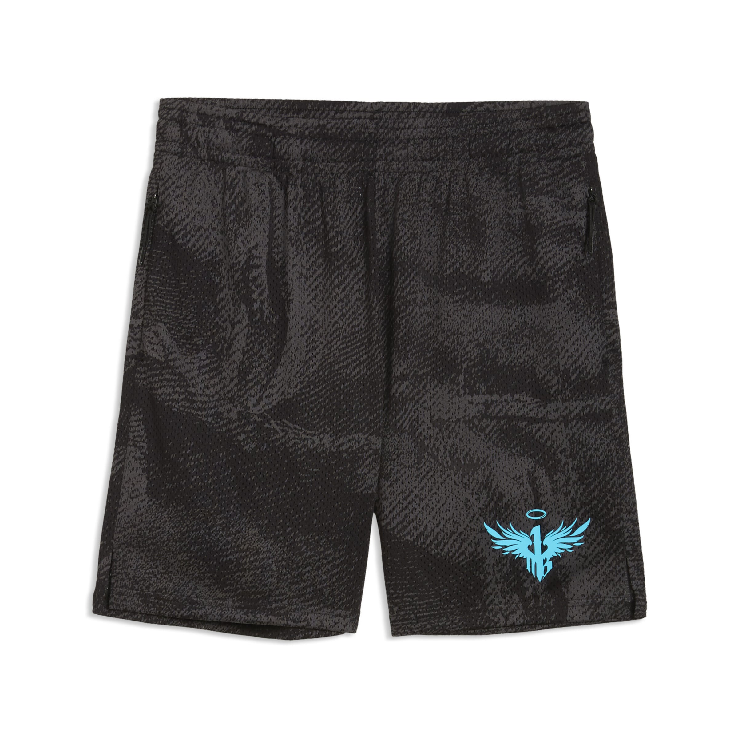 

PUMA Шорты для тренировок Loose fit 'Melo x Hive' в черном цвете