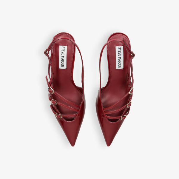 Туфли Liana из лакированной кожи с несколькими ремешками Steve Madden, красный — фото 2