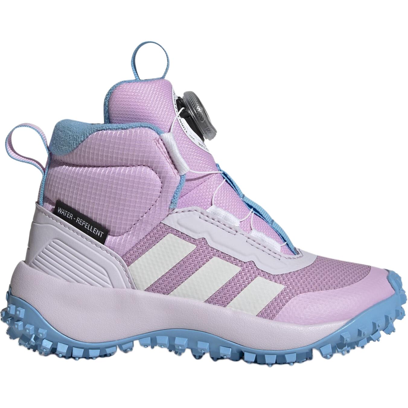 Adidas Fortatrail mid top обувь для активного отдыха pink детские — фото 3