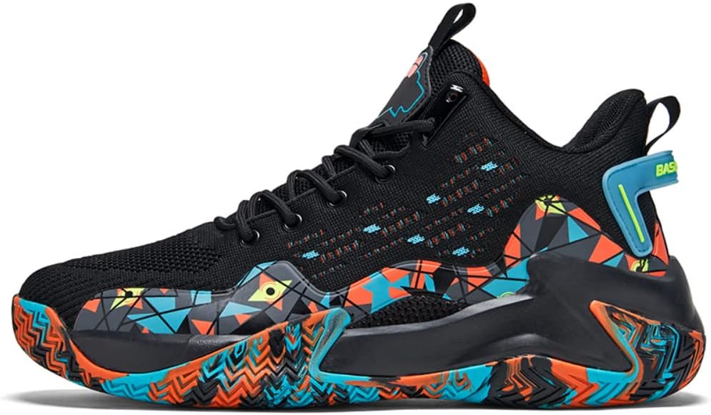 

Дышащие спортивные кроссовки для улицы, баскетбольные кроссовки, беговые кроссовки, мужская обувь, баскетбольные кроссовки Rongfenghuang, красный