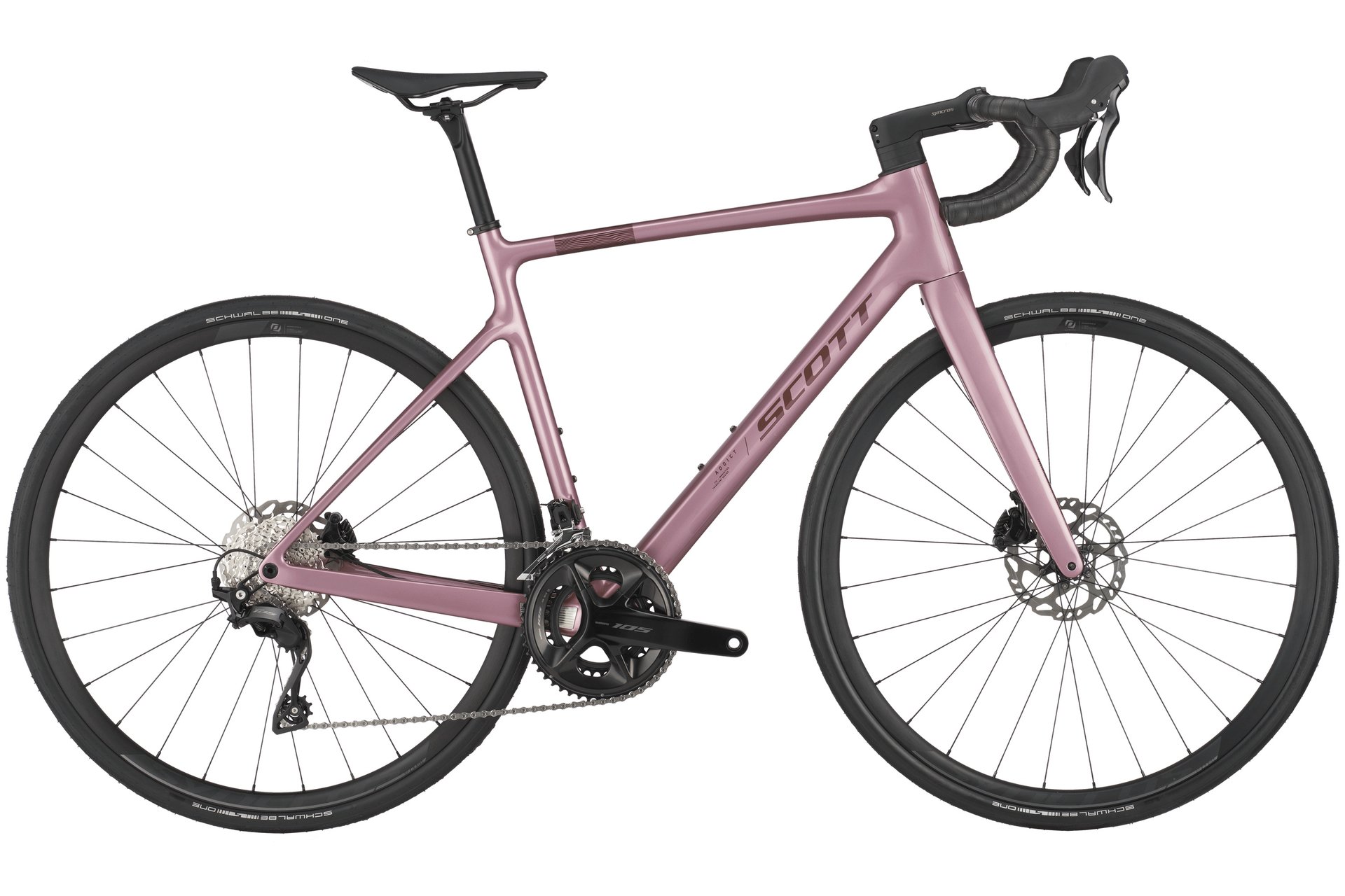 

Шоссейный велосипед Scott Addict 50 - 28 дюймов - diamant, pink | ash pink