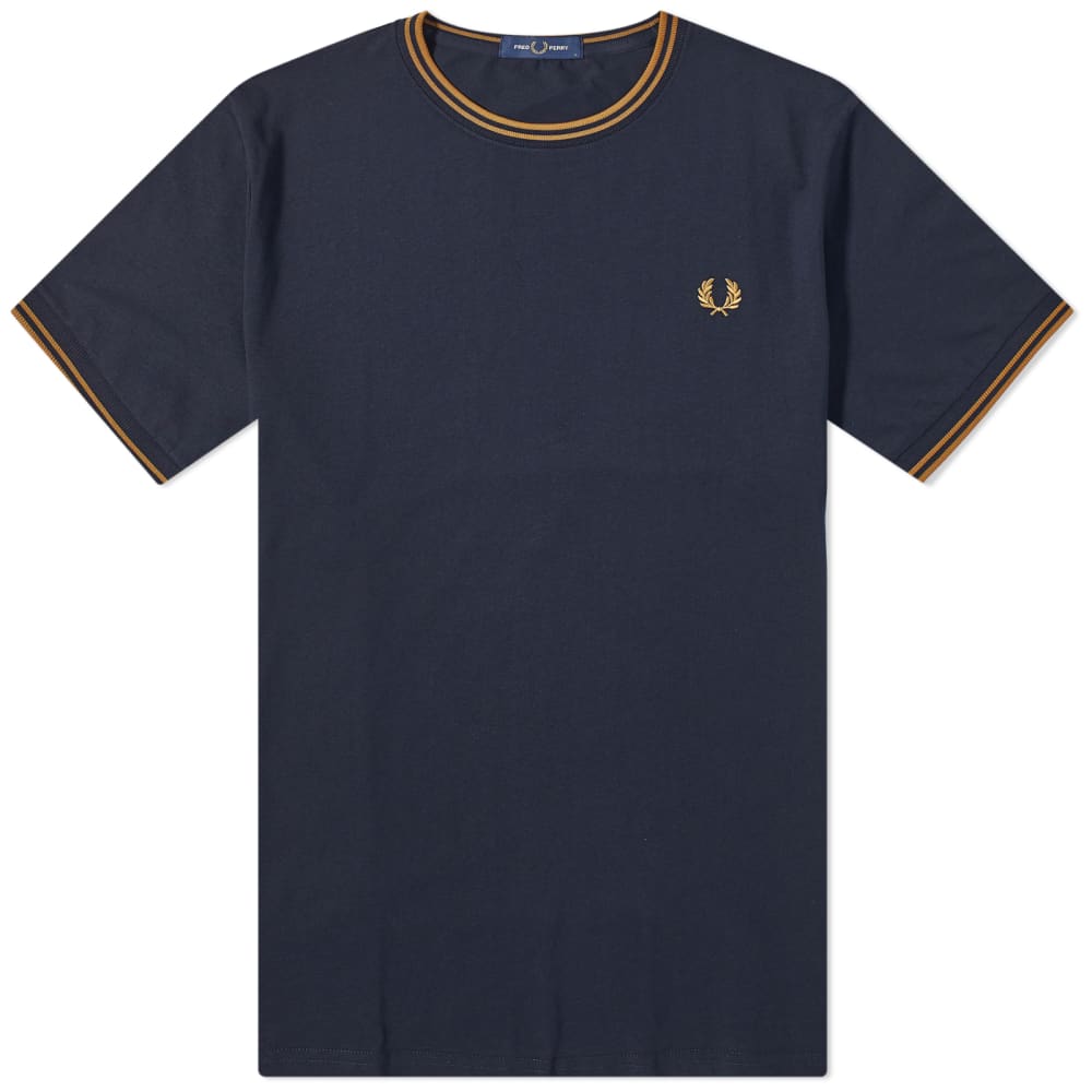 

Футболка Fred Perry с двойным вырезом