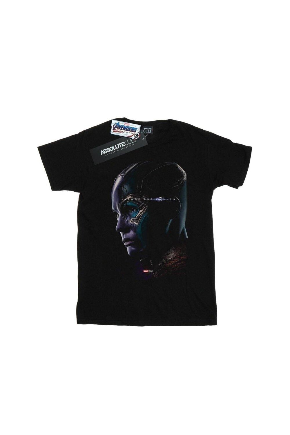 

Футболка Avengers Endgame Avenge The Fallen Nebula Marvel, черный