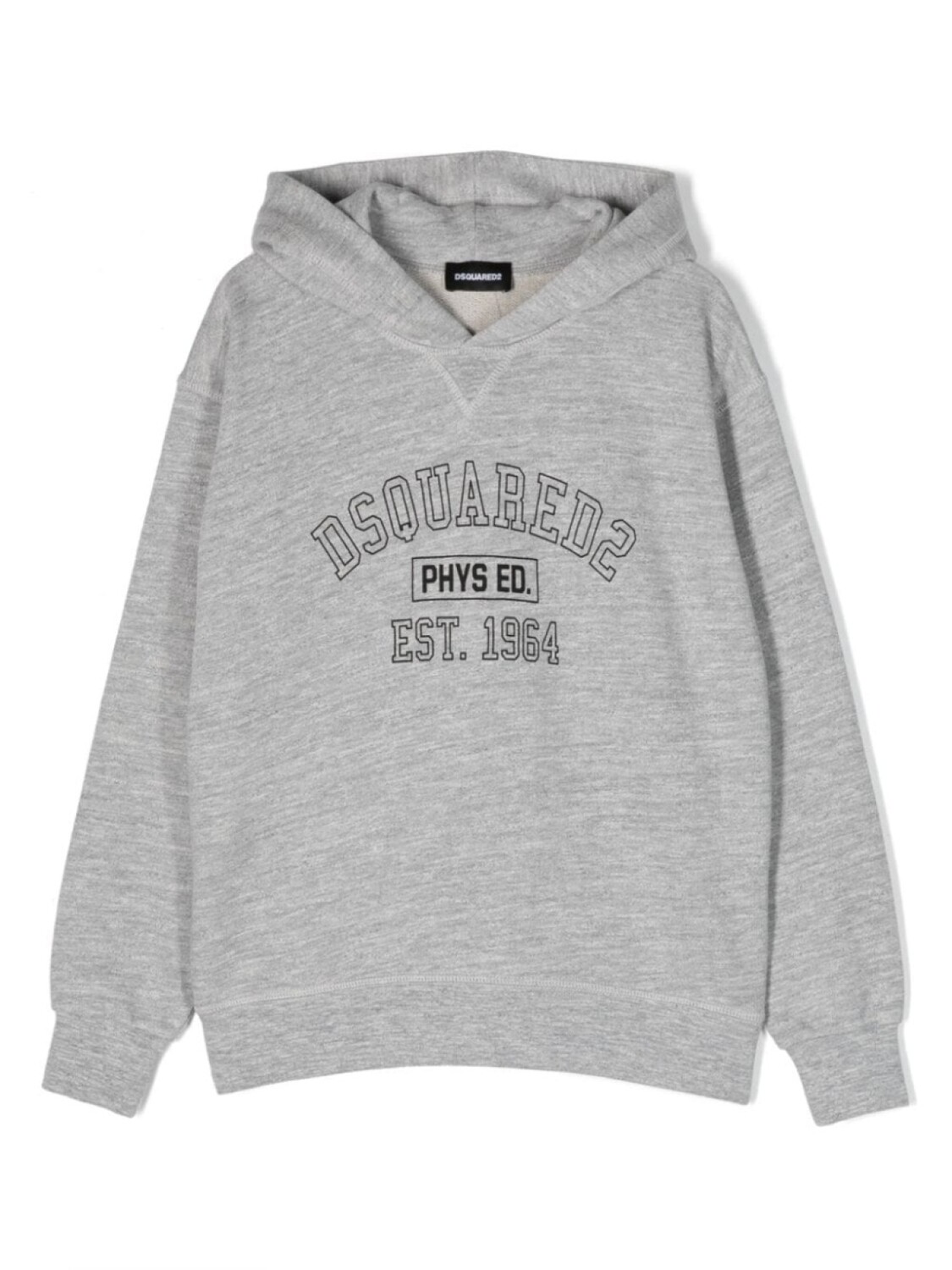 

Худи с логотипом Dsquared2 Kids, серый