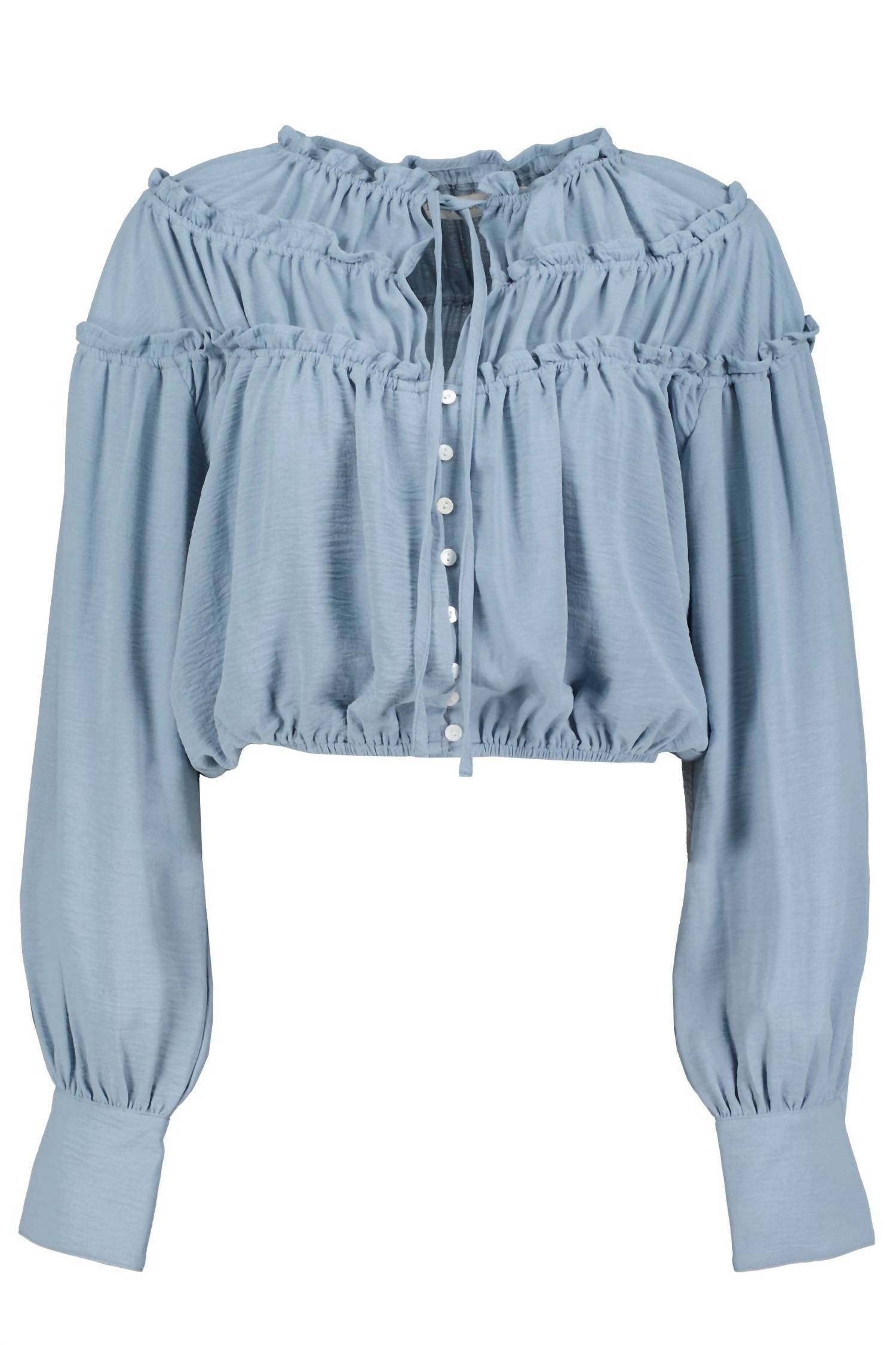 

Ультрафиолетовый Бохо Каньон Топ в Azul bishop + young