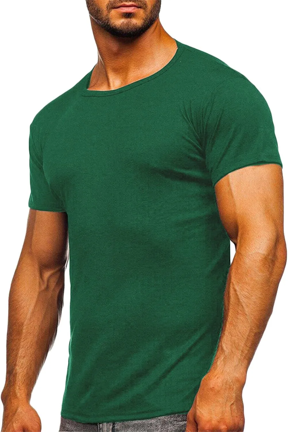 

Футболка Muscularfit Big and Tall для мужчин, летняя, обычный крой, короткий рукав