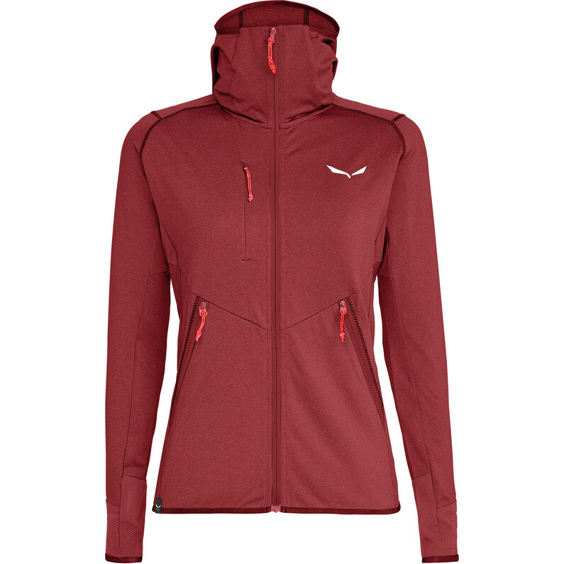 

Женская куртка с капюшоном Agner Hybrid Salewa, красный