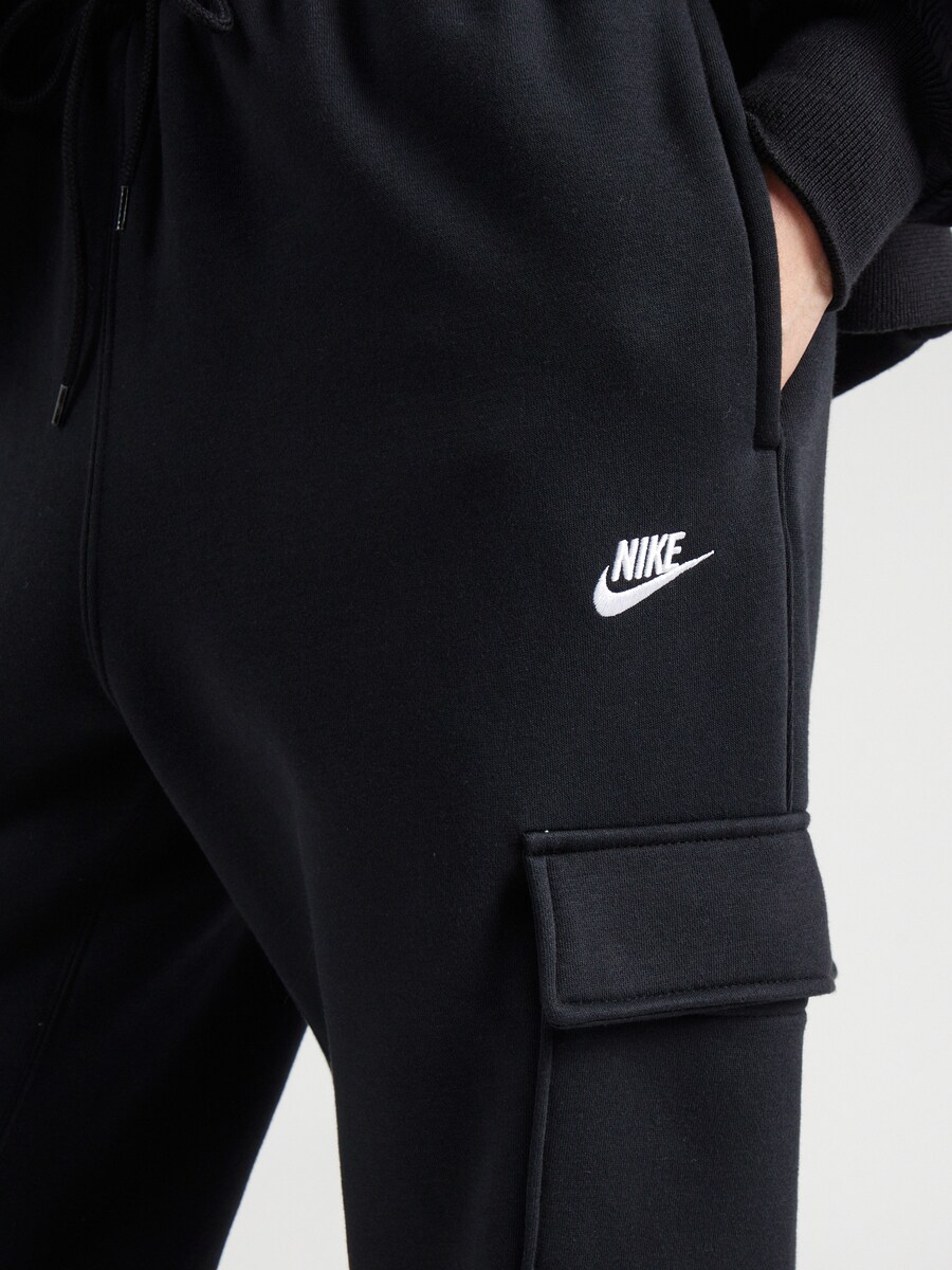 Зауженные брюки-карго Nike Sportswear Club, Black — фото 3