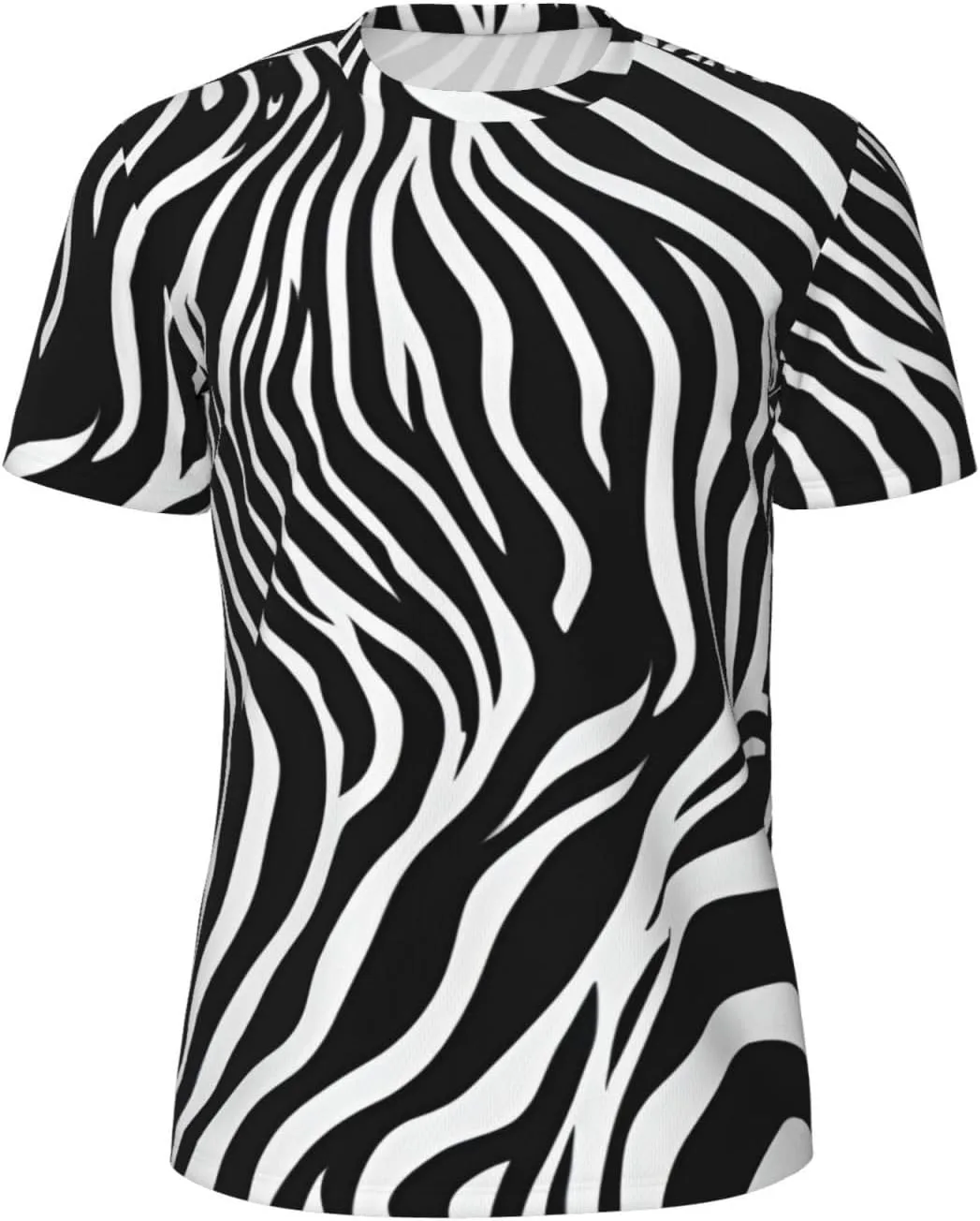 

Футболка мужская летняя Zebra Print, легкая и дышащая SDFHU