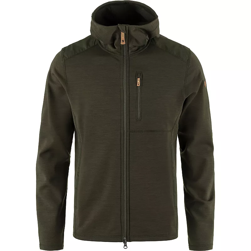 

Мужская флисовая толстовка Fjallraven Keb, цвет Deep Forest
