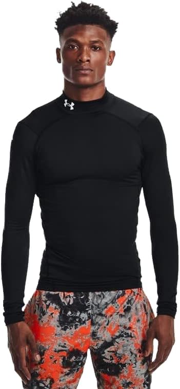 

Under Armour мужская компрессионная футболка ColdGear, Black/White