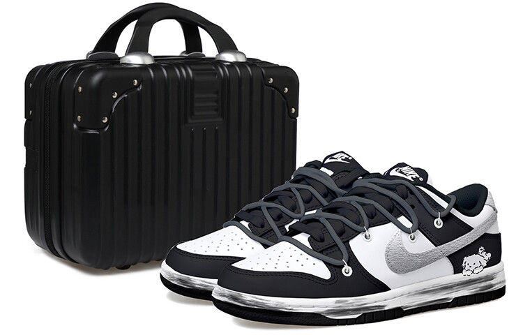 

Кроссовки Nike Dunk Skateboard Shoes Women's Low-Top Black White