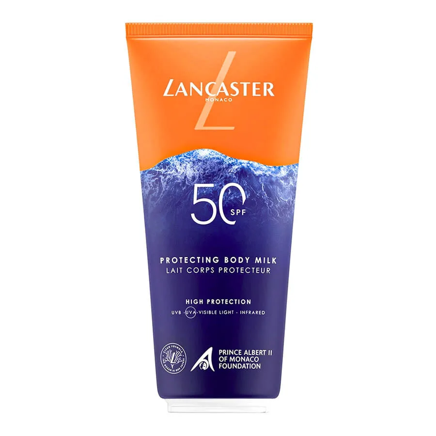 Солнцезащитное молочко для тела Lancaster Ladies Sun Beauty SPF 50 высокой защиты 6,7 унции Уход за кожей 3616304997730
